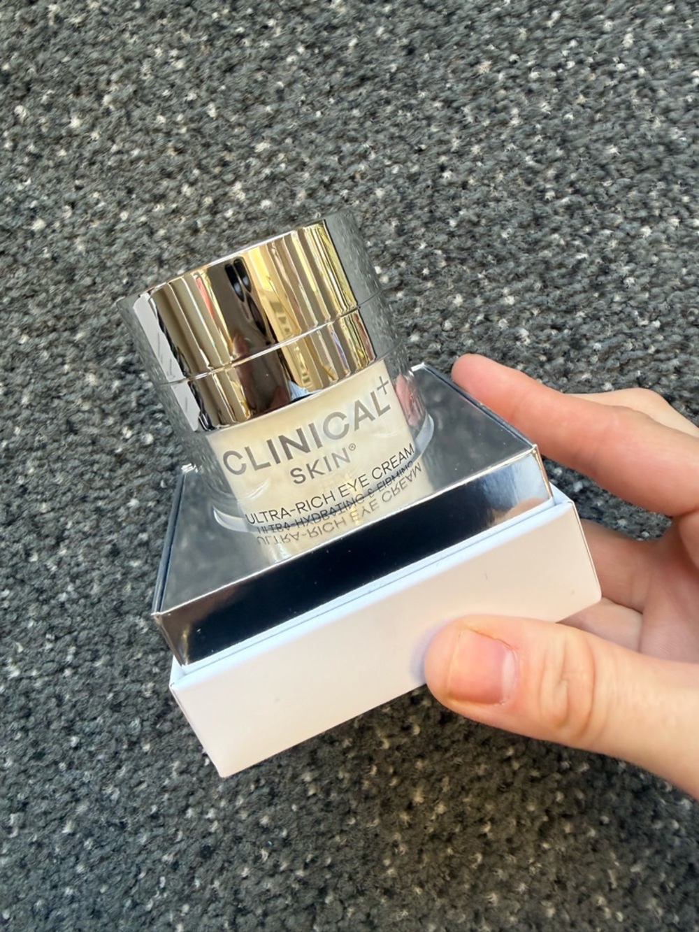 Clinical Skin Ultra-Rich Eye Cream in Silver
